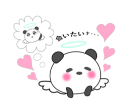 Daily life of Angel Panda sticker #3684133