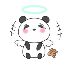 Daily life of Angel Panda sticker #3684135