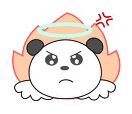 Daily life of Angel Panda sticker #3684136