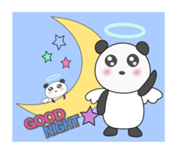 Daily life of Angel Panda sticker #3684139