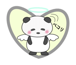 Daily life of Angel Panda sticker #3684141