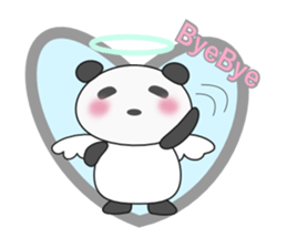 Daily life of Angel Panda sticker #3684142