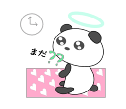 Daily life of Angel Panda sticker #3684143