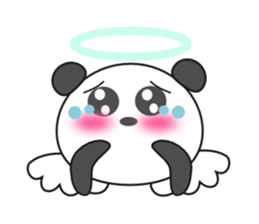 Daily life of Angel Panda sticker #3684145