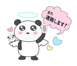 Daily life of Angel Panda sticker #3684146