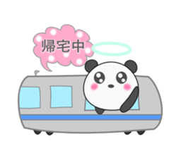 Daily life of Angel Panda sticker #3684147