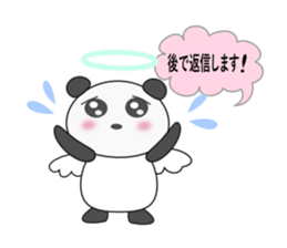 Daily life of Angel Panda sticker #3684149