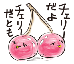 Right Cherry & Left Cherry sticker #3684591