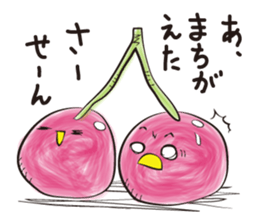 Right Cherry & Left Cherry sticker #3684618