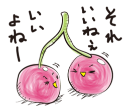 Right Cherry & Left Cherry sticker #3684627