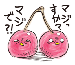 Right Cherry & Left Cherry sticker #3684629