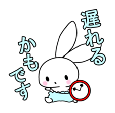 Small baby rabbit and panda sticker #3685324