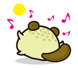 Tele-kin chan Kanazawa-ben Sticker sticker #3685522