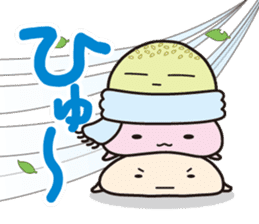 Tele-kin chan Kanazawa-ben Sticker sticker #3685523