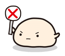 Tele-kin chan Kanazawa-ben Sticker sticker #3685529