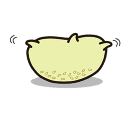 Tele-kin chan Kanazawa-ben Sticker sticker #3685533