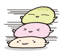 Tele-kin chan Kanazawa-ben Sticker sticker #3685536