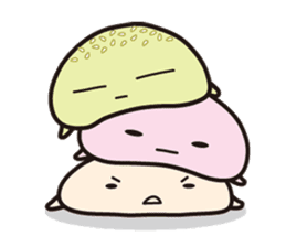 Tele-kin chan Kanazawa-ben Sticker sticker #3685537