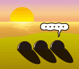 Tele-kin chan Kanazawa-ben Sticker sticker #3685542