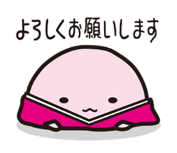 Tele-kin chan Kanazawa-ben Sticker sticker #3685545
