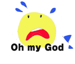 What's up! Doodling smiley sticker #3685674