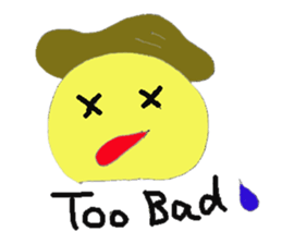 What's up! Doodling smiley sticker #3685708