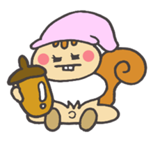 Squirrel Squirrel Squirrel !!! sticker #3686114