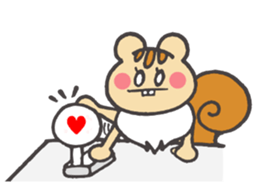 Squirrel Squirrel Squirrel !!! sticker #3686116