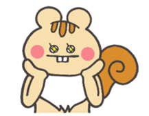 Squirrel Squirrel Squirrel !!! sticker #3686119