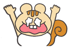 Squirrel Squirrel Squirrel !!! sticker #3686128