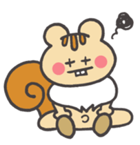 Squirrel Squirrel Squirrel !!! sticker #3686143