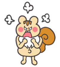 Squirrel Squirrel Squirrel !!! sticker #3686146