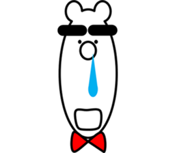 bear~beetle brows~ sticker #3686646