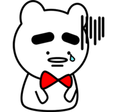 bear~beetle brows~ sticker #3686650