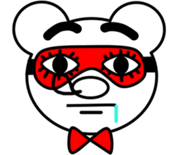 bear~beetle brows~ sticker #3686658