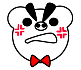 bear~beetle brows~ sticker #3686662