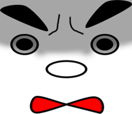 bear~beetle brows~ sticker #3686670