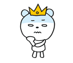 Bear Good luck(English) sticker #3687485