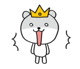 Bear Good luck(English) sticker #3687488