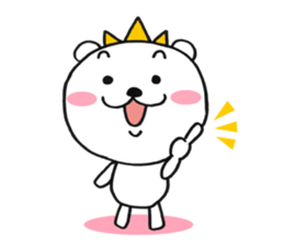 Bear Good luck(English) sticker #3687493