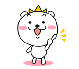 Bear Good luck(English) sticker #3687493