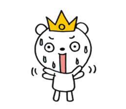 Bear Good luck(English) sticker #3687500