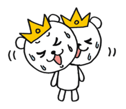 Bear Good luck(English) sticker #3687510