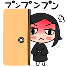 From the other side of the sliding door1 sticker #3687516