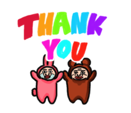 Cutie animals sticker #3687584