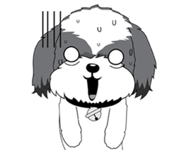 Shih Tzu Couple YaYa & YoYo sticker #3688172