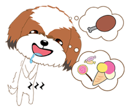 Shih Tzu Couple YaYa & YoYo sticker #3688183