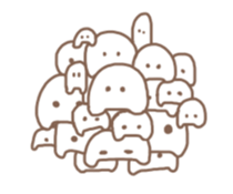 Strange creatures! sticker #3688491