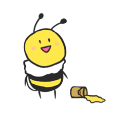 The Kingdom of honeybees sticker #3688723