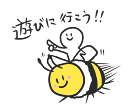 The Kingdom of honeybees sticker #3688737